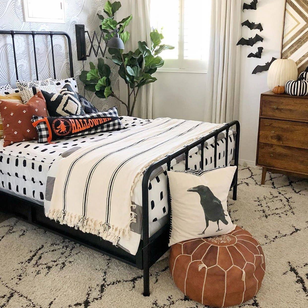 Sophie 100% Cotton Turkish Throw Blanket: rectangular beige throw with fringed edges and woven texture