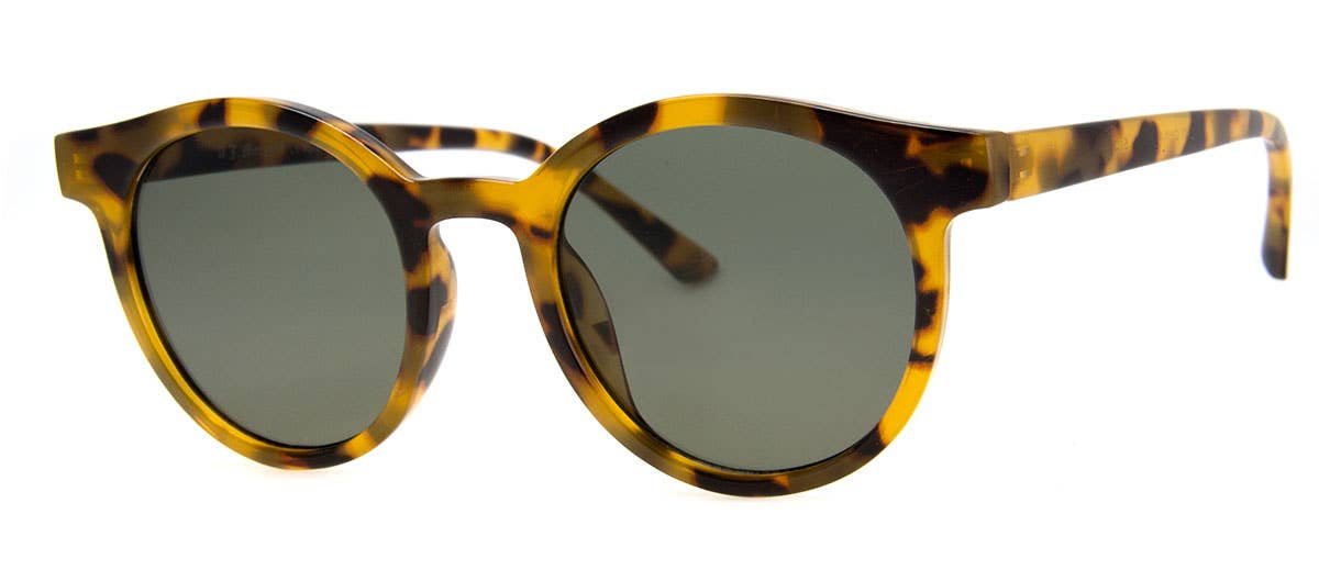Low Key - Sunglasses: rectangular black frames with dark lenses and straight temples